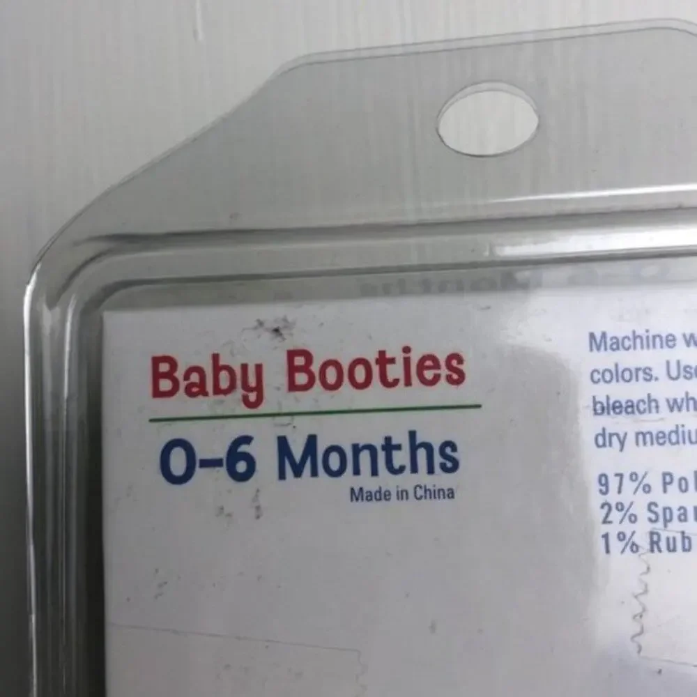 Fiddlesticks Baby booties size 0 to 6 months